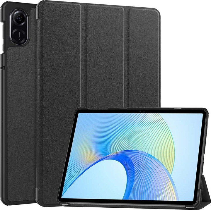 Husa tableta Sonique Smartcase Slim, protectie antichoc, suport reglabil, negru, pentru Honor Pad X9 11.5 / Pad X8 Pro 11.5