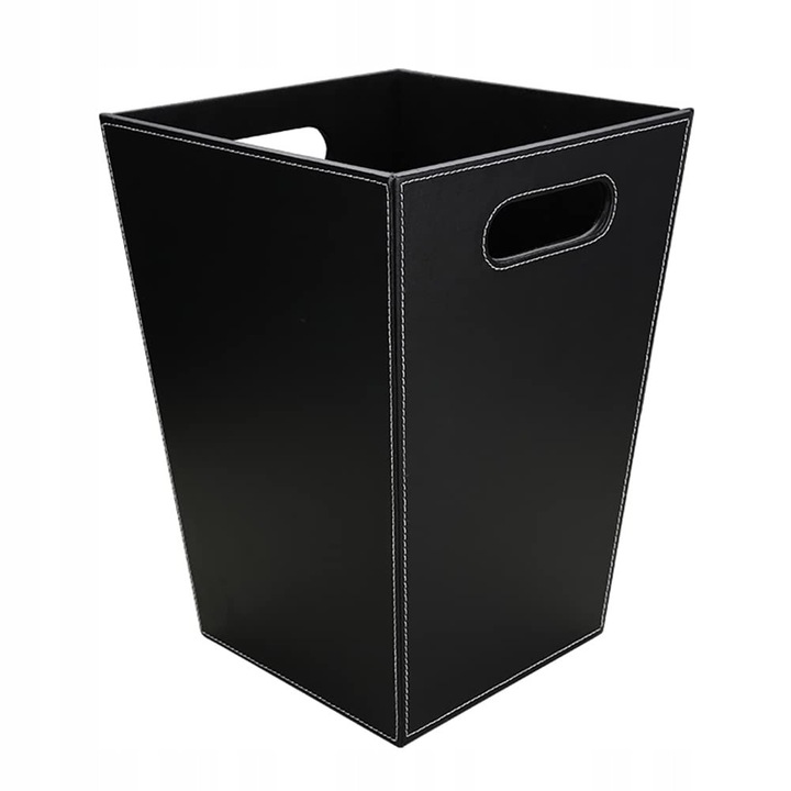 Cos de gunoi, Inny, 16L, patrat, negru