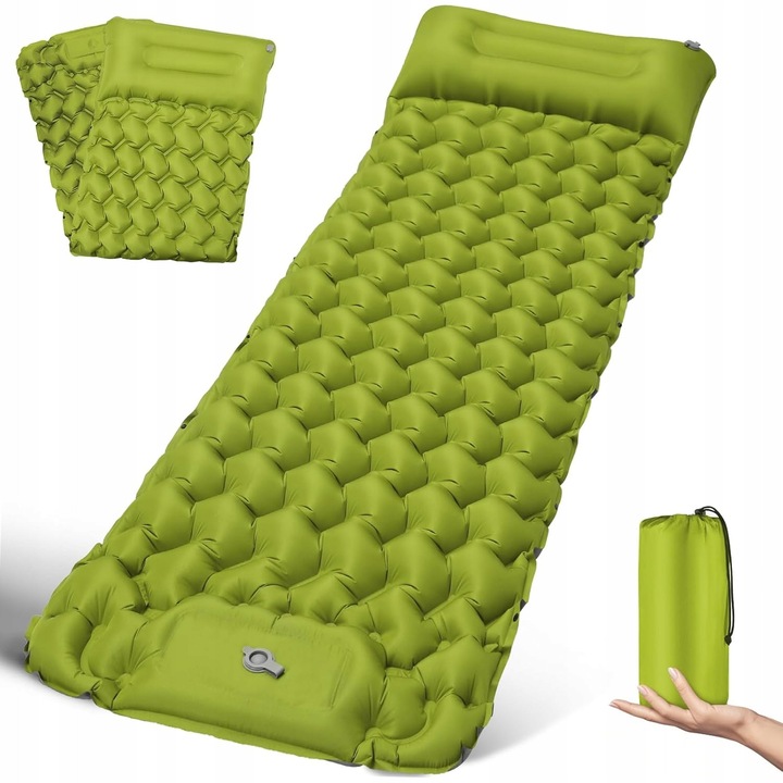 Къмпинг шалте Inny 200x68x8см с възглавница