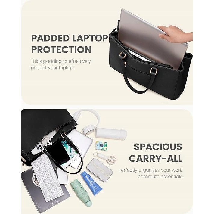 Geanta laptop dama LOVEVOOK 15,6'', ideala pentru studii