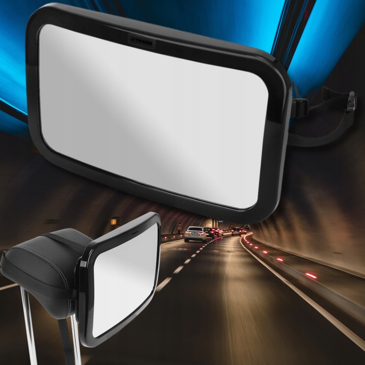 Oglinda auto, AAA, Negru, Acril