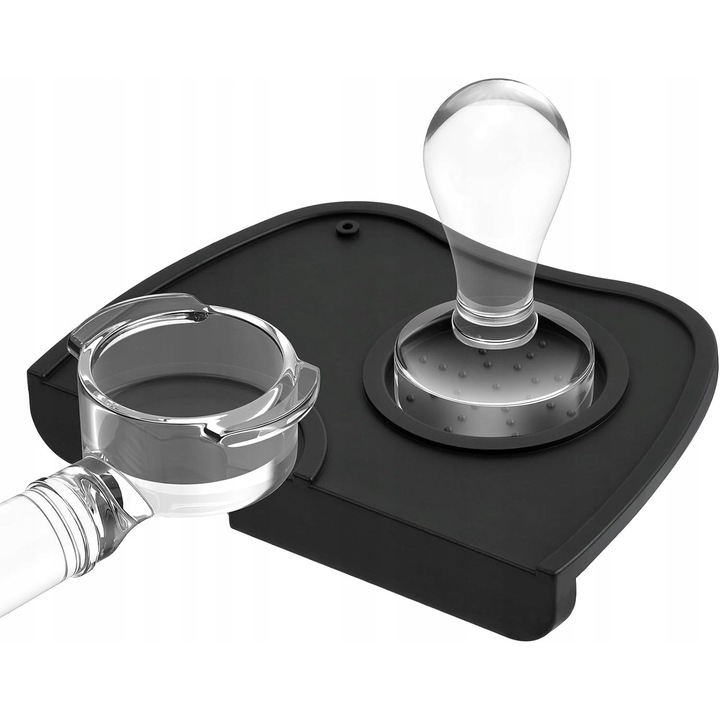 Силиконова подложка за тампинг за кафе, 17,5x12,5 см, противоплъзгаща, лесна за почистване