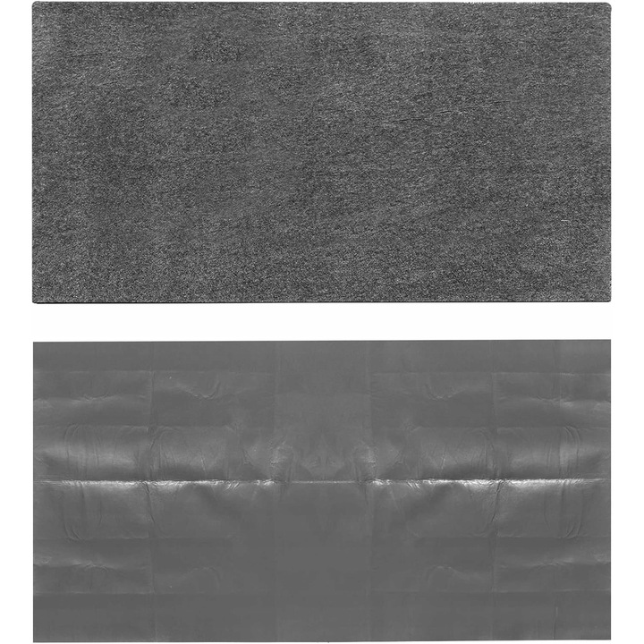 Covor garaj auto, absorbant ulei, neagra, mare