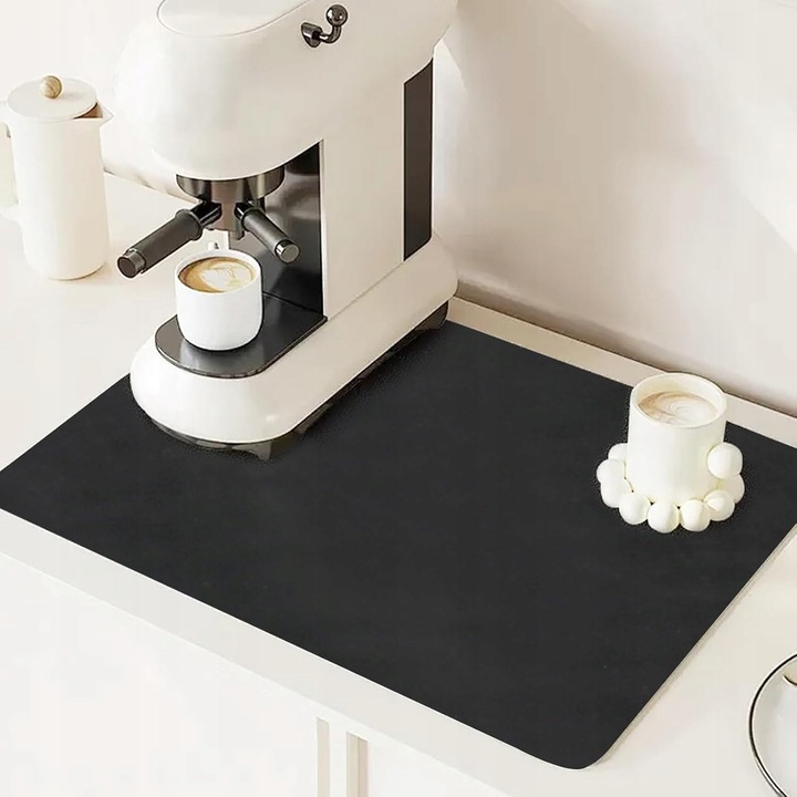 Абсорбираща постелка 40x30cm, противоплъзгаща, за кухня, лесна за почистване, многоцветна, комплект от 2 броя