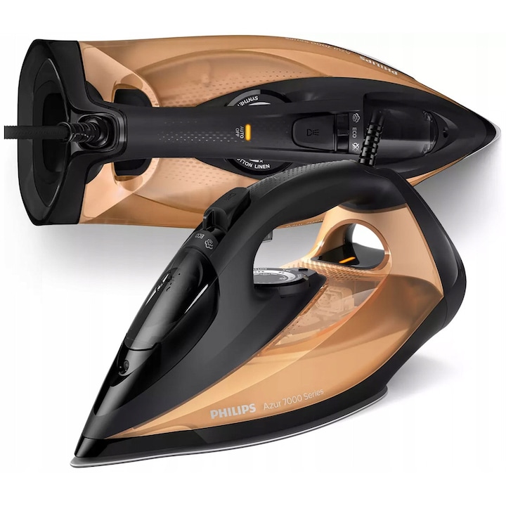 Парна ютия Philips Azur 7000 DST7040/80, 2800 W, постоянна пара 50 г/мин, резервоар 300 мл