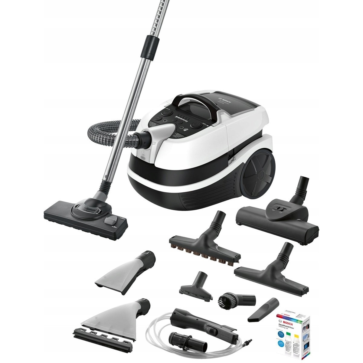 Aspirator Bosch AquaWash&Clean 2100W, multicolor, set, 2.5l, 12m
