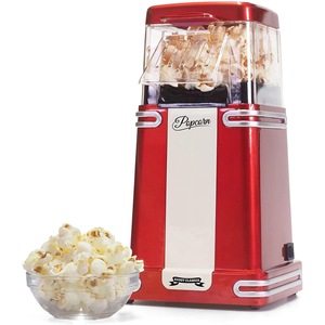 Pipoqueira Elétrica 1200W Popcorn Retrô Vintage 110Volts - Megastar