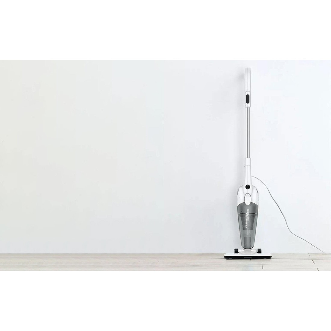 Aspirator vertical Deerma DX118C, alb-gri, 600W, 1.2l, 1.86kg
