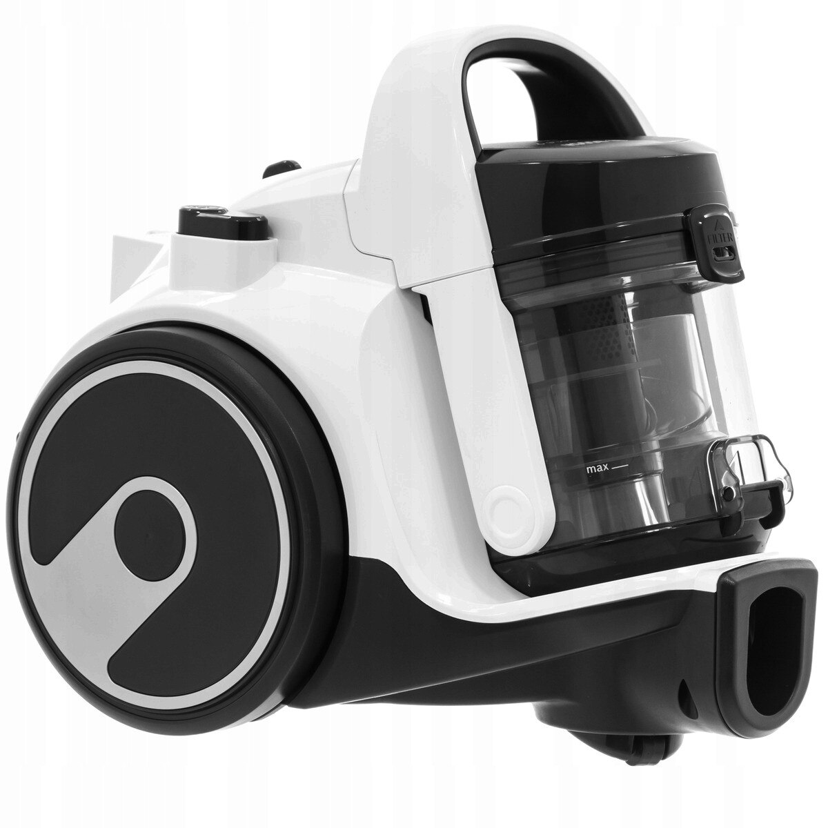Aspirator fara sac Bosch BGS05A322, HEPA H12, 700W, alb-negru, 1.5l