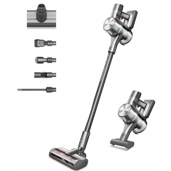 Вертикална прахосмукачка Dreame T-30, 23000 Pa, батерия 2900 mAh, сива