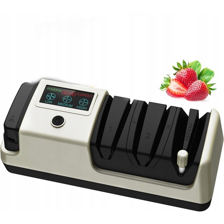 Ascutitoare electrica 5 in 1, 3 viteze, pentru toate tipurile de cutite, multicolor