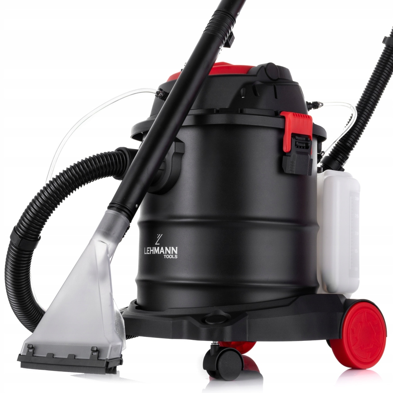 Aspirator spalator Lehmann UltraWash, set 6 duze, 2000W, 3L detergent, 20L apa, 38x33x49cm, negru