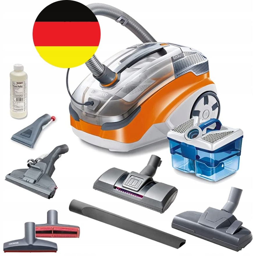 Aspirator spalator Thomas Aqua+ Pet & Family, 1700W, 2 in 1, multicolor, set complet