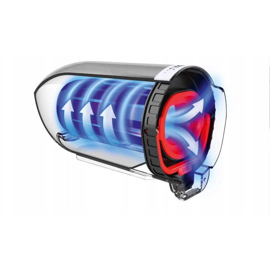 Aspirator vertical fără fir 2 în 1, Bosch, perie electrică, 50 min autonomie, negru, 1150x265x180 mm