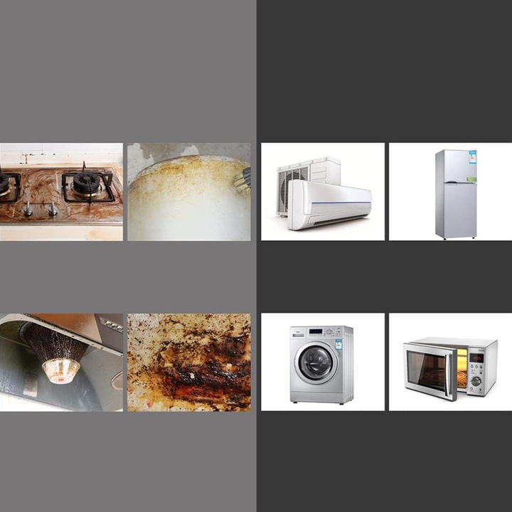 Aspirator cu abur, 2500W, 6 viteze, alb, 19x15x13cm, set cu 3 capete de perie