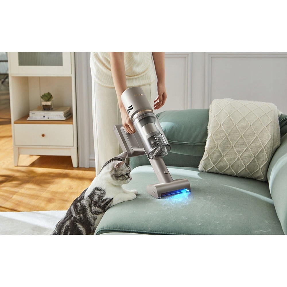 Aspirator vertical Dreame Z10, 2 in 1, set accesorii, statie de golire, 20.000 Pa, 65 minute autonomie, 2,8 kg