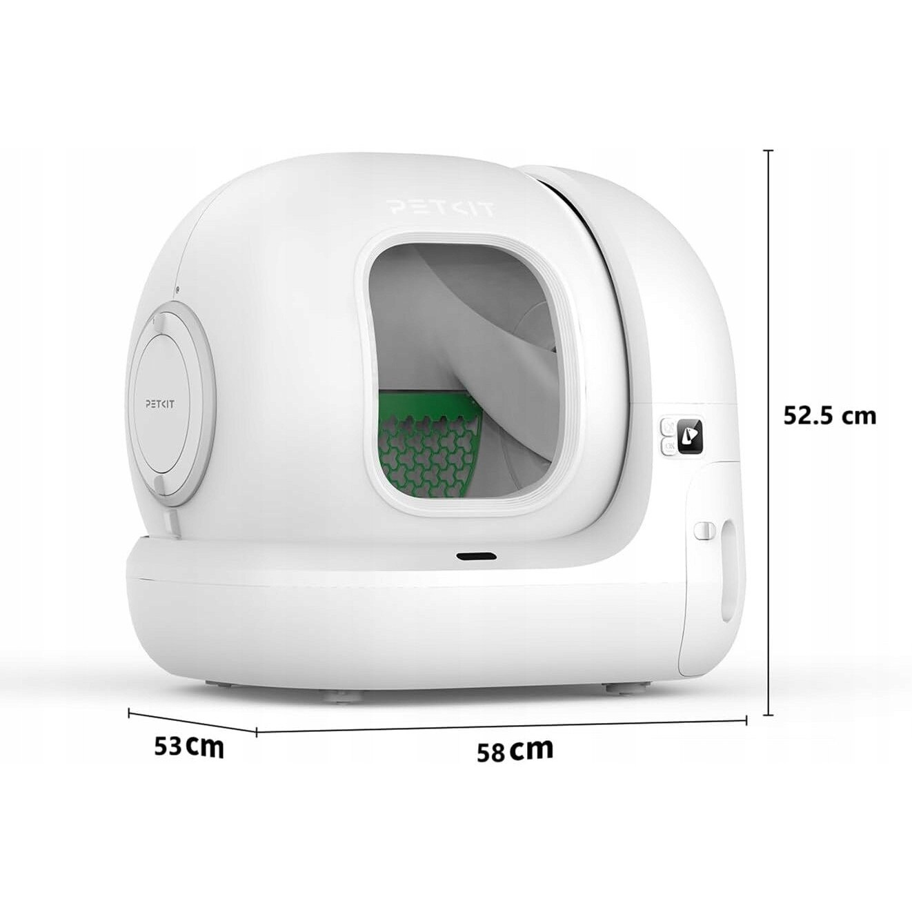 Litiere automata Petkit Pura Max 2, capacitate mare 76l, control Litiere automata Petkit Pura Max 2, capacitate mare 76l, control