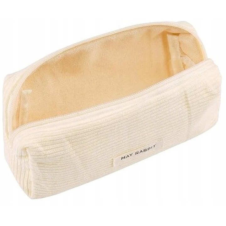 Penar 100, bej, 19x7x6cm, material textil, capacitate mare