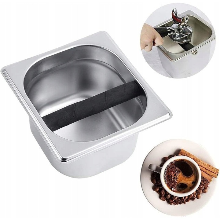 Pojemnik pentru cafea, Inny, inox, pentru espresso