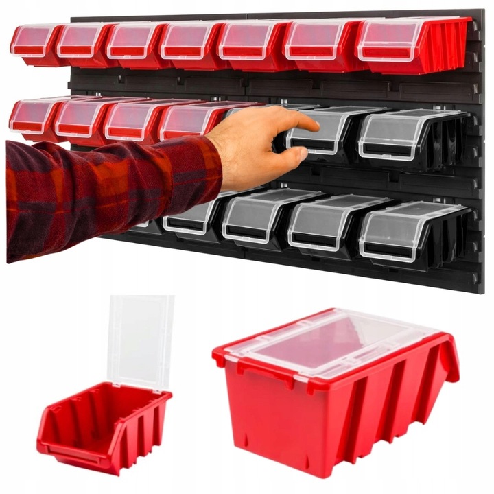 Rendszerező szerszámokhoz, Inny, polc 21x fiókkal, 78x39cm