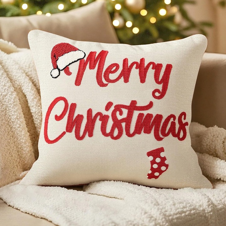 Fete de perna, Inny, Poszewka swiateczna, 45x45cm, multicolor