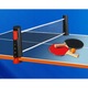Set fileu de ping pong reglabil, rosu, 170cm, pentru masa de orice tip