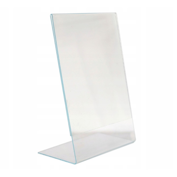 Rama informativa pentru pliante, plexi, transparenta, 21x15cm