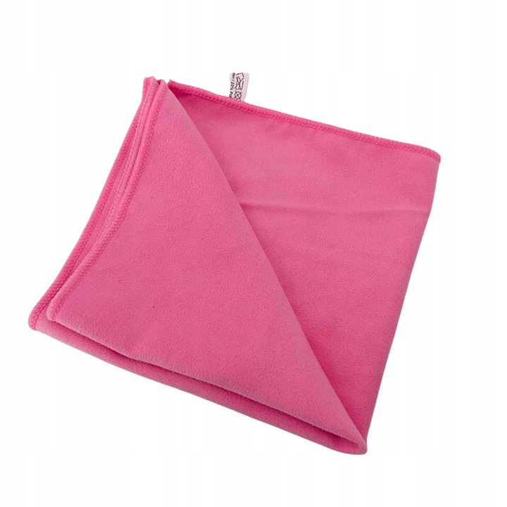 Кърпа за полиране, полиестер и полиамид, 34x36см, розова