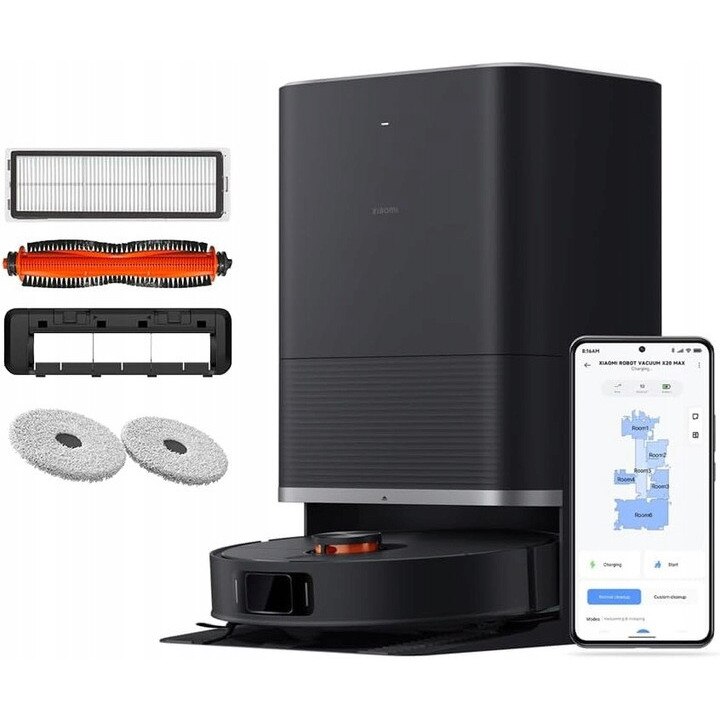 Aspirator robot Xiaomi MOPUJACY, negru