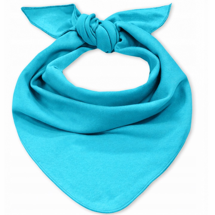 Apaszka trojkatna Dartomik, 100% bumbac, 78x55cm, pentru nou-nascuti, multicolor