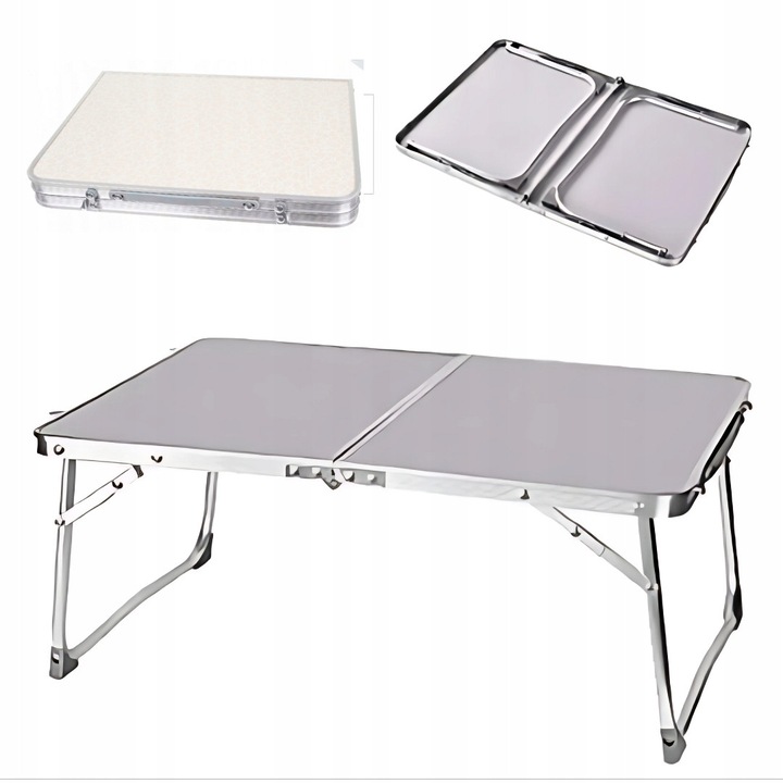 Masa pliabila, 60x40x26cm, aluminiu, usor, pentru camping si picnic