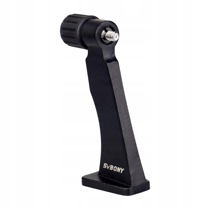 Adaptor stativ Svbony SV110, metalic, negru, 1/4 inch, 10cm