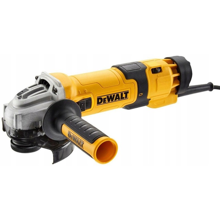 Ъглошлайф DeWalt 1500W 125мм, регулиране на скоростта, пълен комплект