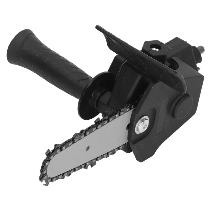 Adaptor Tip Minifierastrau Pentru Bormasina SUPER TRENDS®, Multifunctional, cu Lant 15 cm (6 inch), Portabil, Electric, Negru