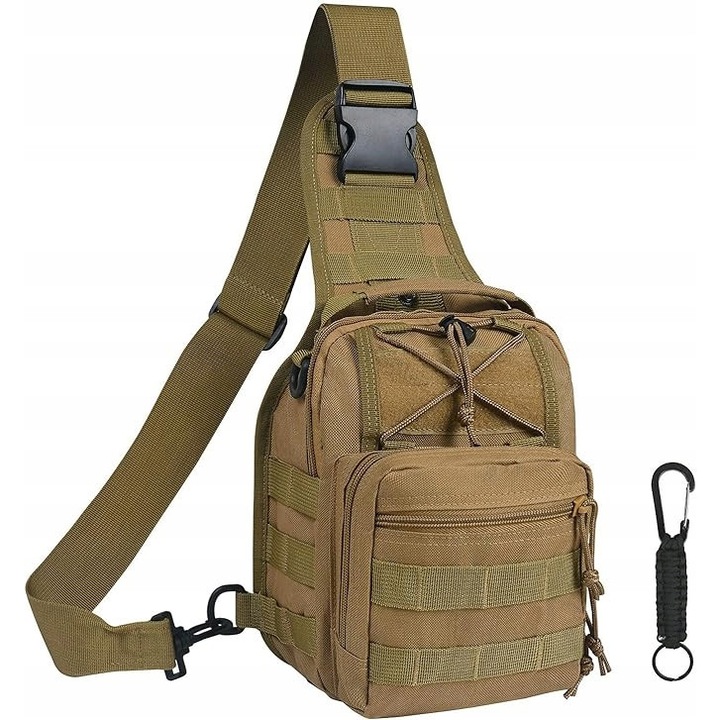 Geanta de voiaj unisex, cu port USB, design usor, din nylon, pentru drumetii si ciclism