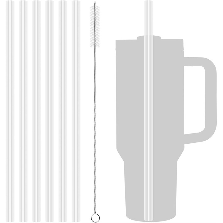 Set 6 paie pentru cana termica Stanley, accesorii dopuri etansare, 31cm, material sigur