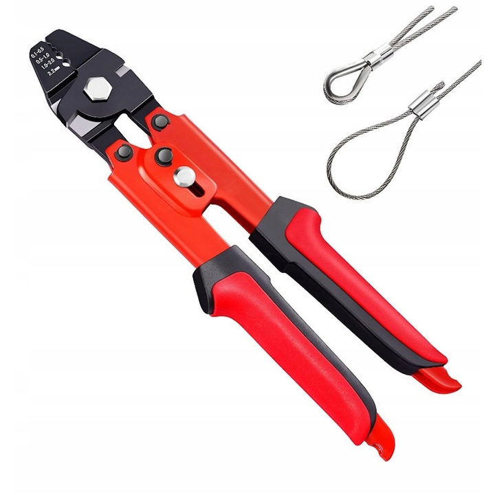 Verke fogó vonalak leszorítására, 60cm, 5 méret, masszív felépítés, ergonomikus