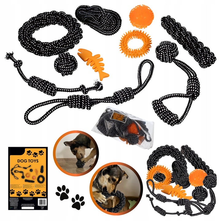 Set jucarii educationale pentru caini, 1X, multicolor