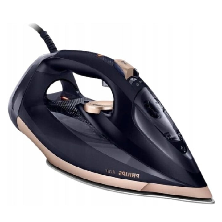 Парна ютия Philips Azur 7500 DST7510/80, 3200W, 300ml, гранат-черно