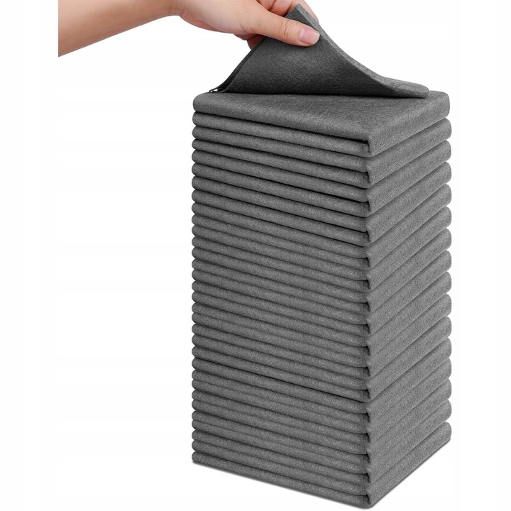 Set lavete din microfibra, 16 bucati