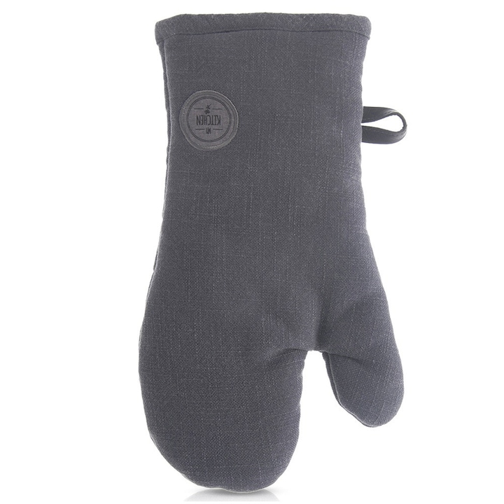 Artemis konyhai kesztyű, hőálló, 100% pamut, szürke, 17,5x32cm