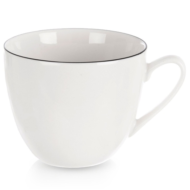 Orion Decora fehér porcelán bögre 200ml 10.5x8.5x7cm