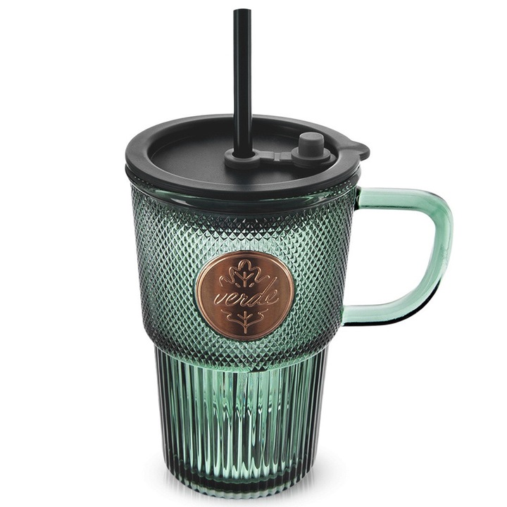 Pohár, Artemis, Zöld, 450 ml