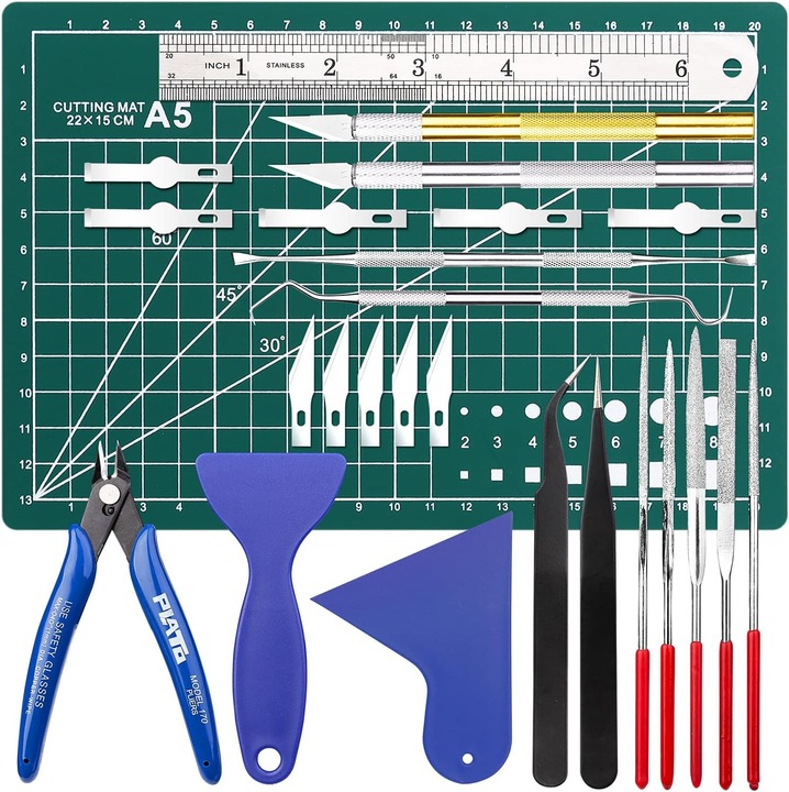Set start modelar, 25 elemente, multicolor