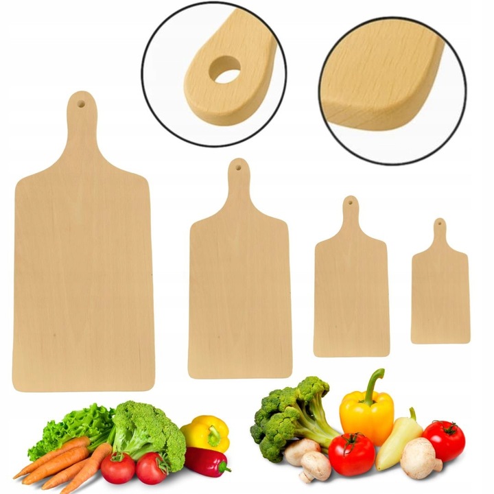 Set 4 tocatoare, Lemn