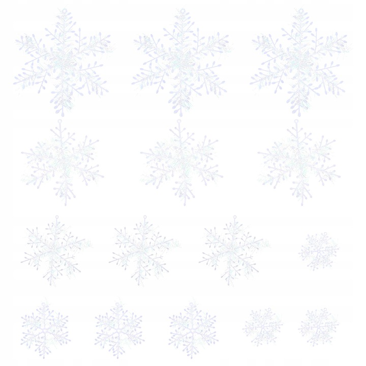 Karácsonyi koszorú, fehér