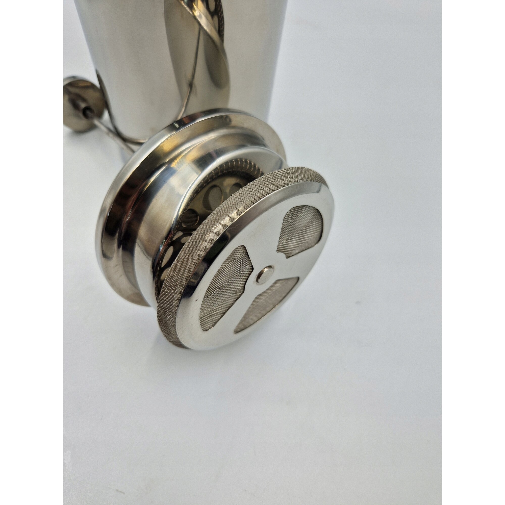 Aparat de cafea Kichly, 1 litru, inox, cu 3 filtre, prindere din sticla rezistenta la temperaturi ridicate