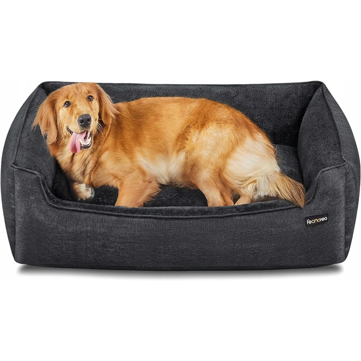 Легло за кучета Feandrea, 110x75x27см, сиво, оксфордски материал