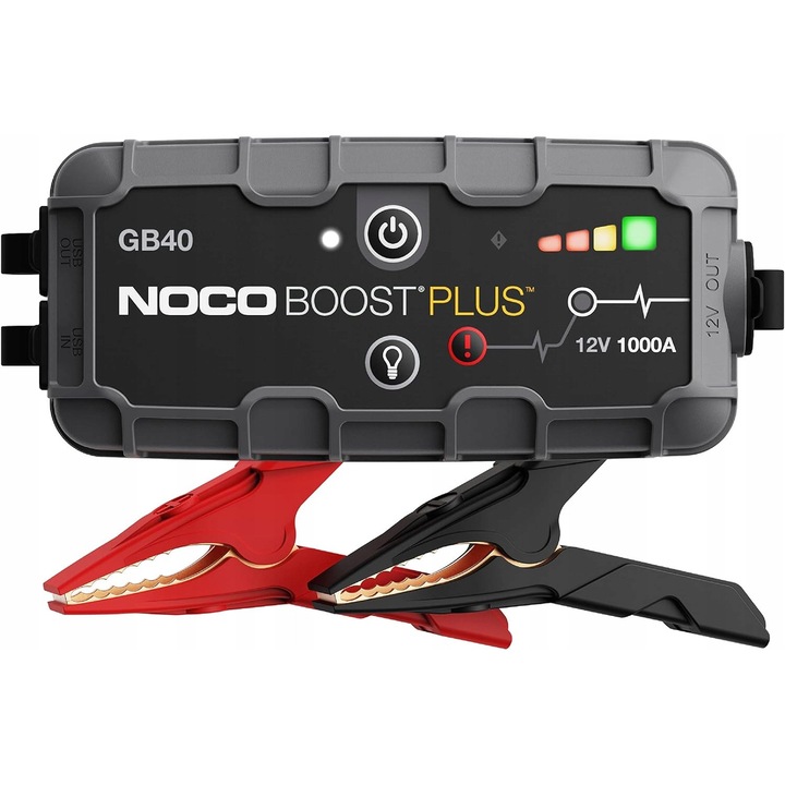 Redresor auto Noco Boost Plus GB40, 1000A, multifunctional, LED, 12V