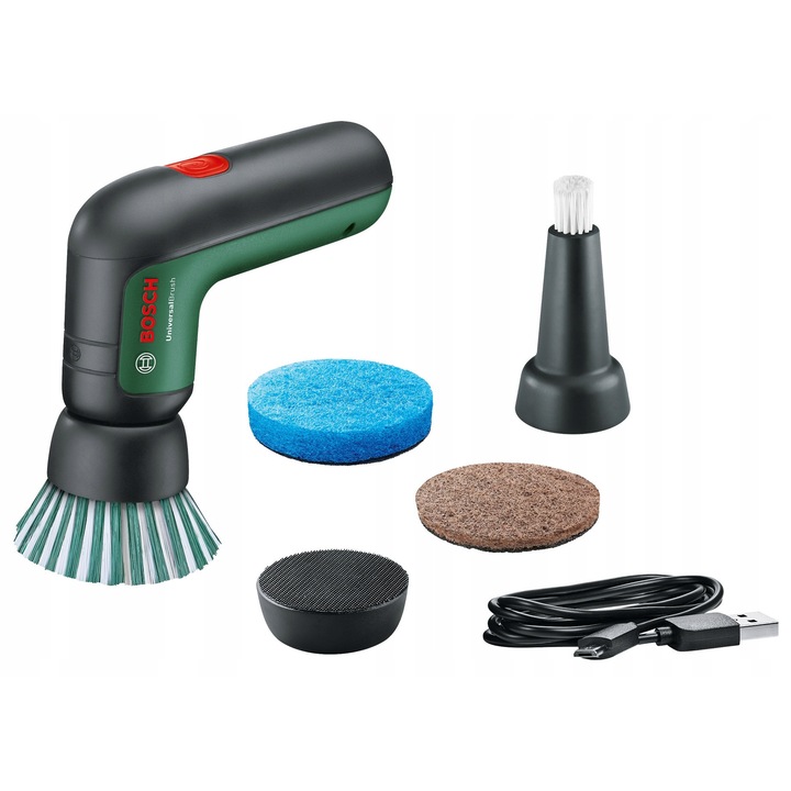Bosch 3,6V vezeték nélküli tisztítókefe, IPX5, 140x45x100mm